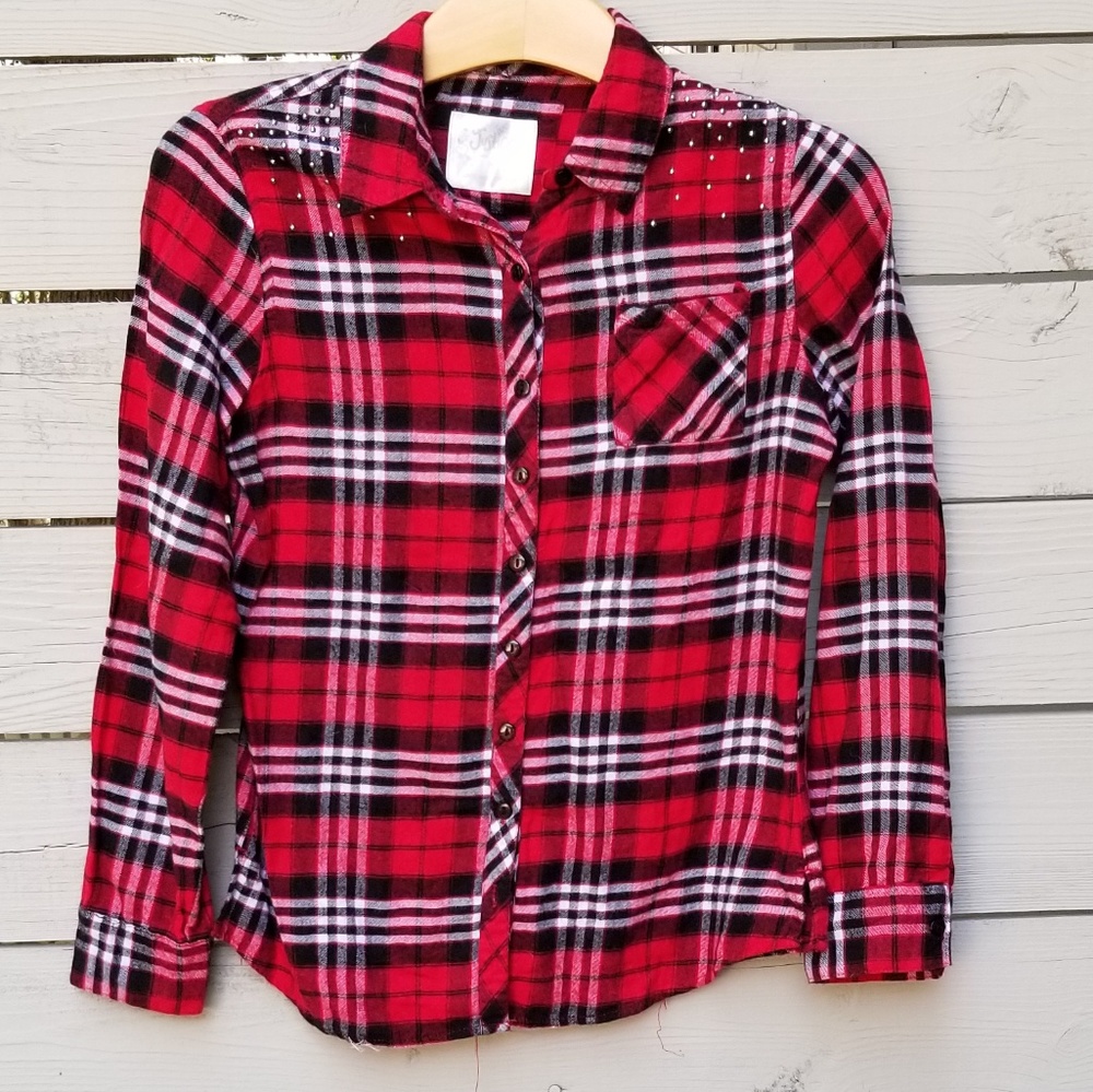Justice Plaid Flannel